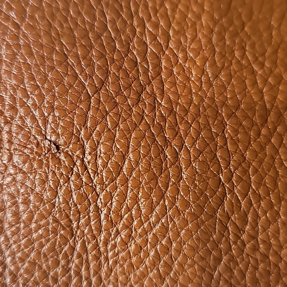 Michael Kors Sloane Leather Hobo Bag In Luggage Brown EUC - Picture 6 of 16